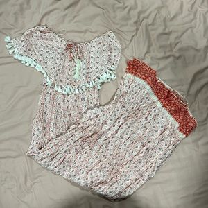 Maxi off the shoulder dress